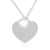 Pendentif Coeur Argent Personnalisé - 2266