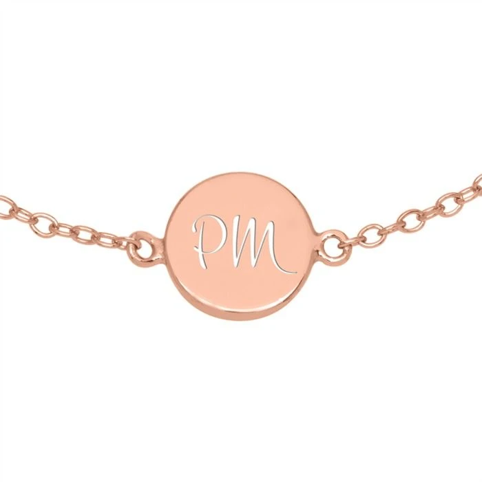 Bracelet Argent Rosé Personnalisé - 2291 – Image 4