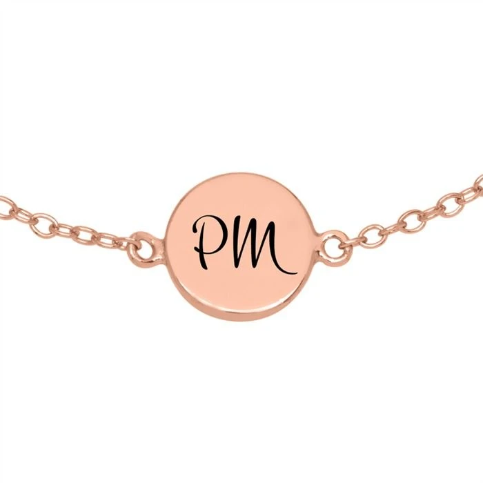 Bracelet Argent Rosé Personnalisé - 2291 – Image 3