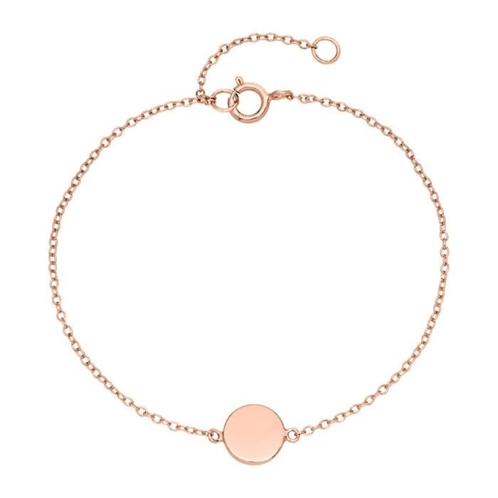 Bracelet Argent Rosé Personnalisé - 2291