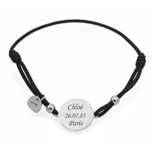 Bracelet Ancre Cordon Personnalisé - 2326 – Image 3