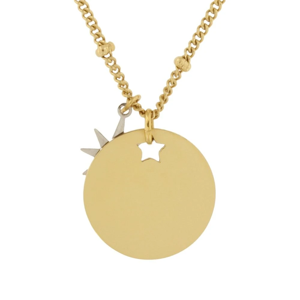 Collier étoile Doré Personnalisé - 2385 – Image 5