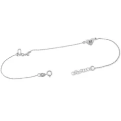 Chaîne Cheville Argent Personnalisé- 2444