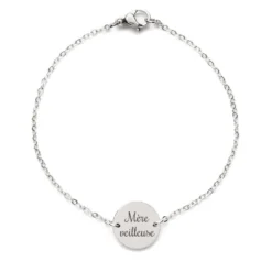 Bracelet Pastille Argent à Graver - 2459