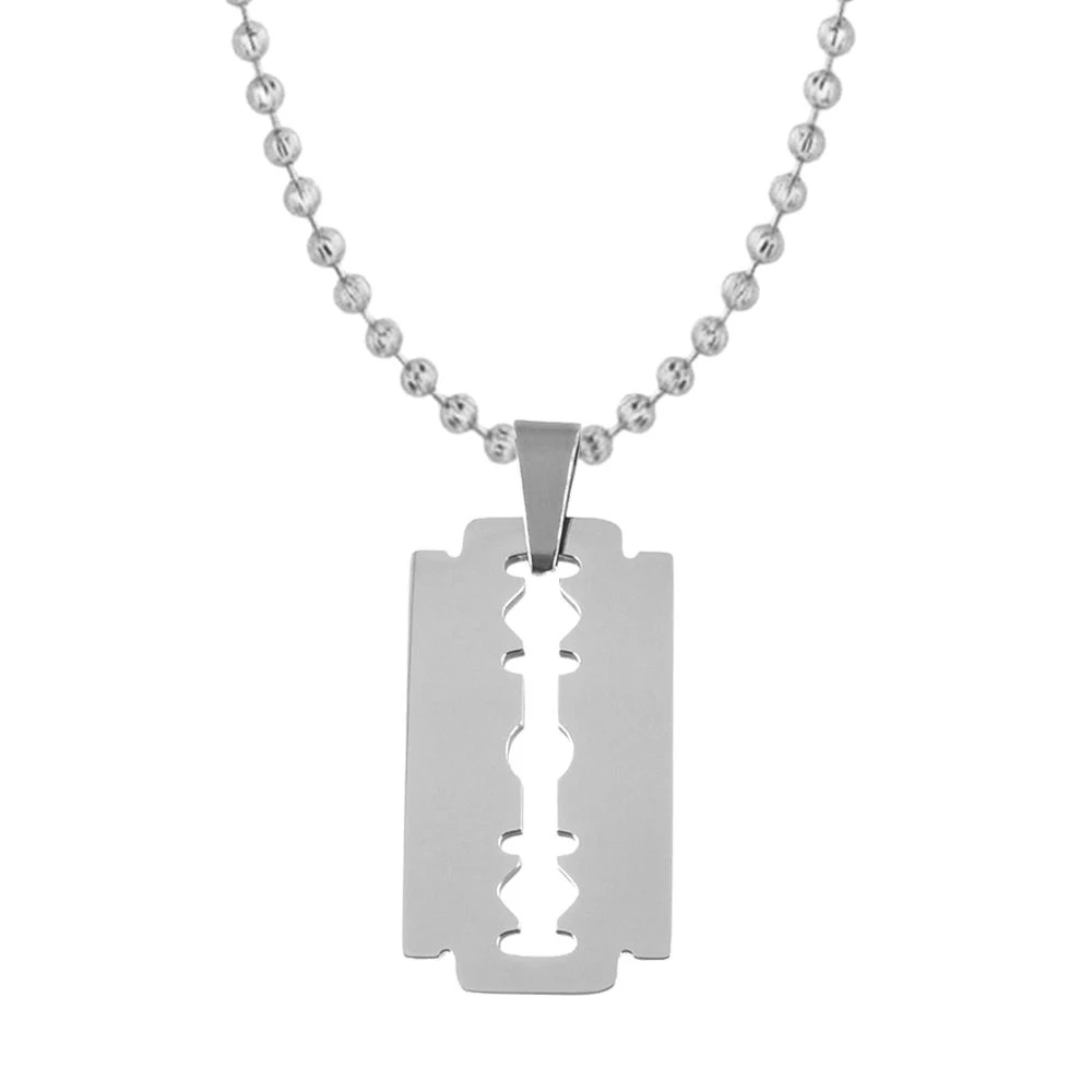 Pendentif Lame De Rasoir Personnalisé - 2486 – Image 4