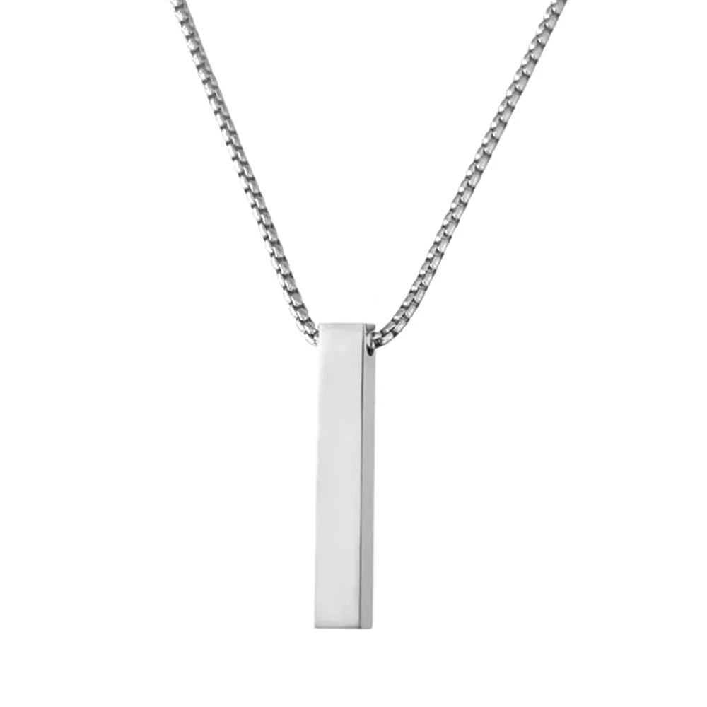 Collier Barre Acier Personnalisé - 2572 – Image 4