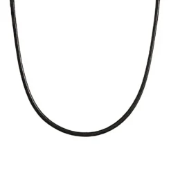 Chaîne Cordon Cuir Noir 1,75mm - 2604