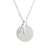 Pendentif Alphabet Argent Personnalisé - 2639
