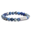 Bracelet Quartz Bleu Personnalisé - 2647