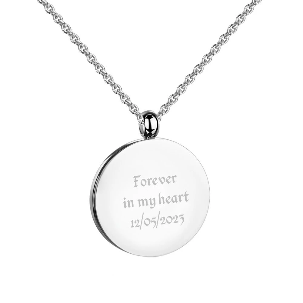 Collier Fleur Argent Personnalisé - 2669 – Image 4