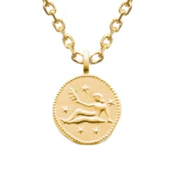 Médaille Vierge Plaqué Or Personnalisée - 2680