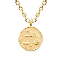 Médaille Balance Plaqué Or Personnalisée - 2681