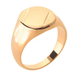 Chevalière Plaqué Or Personnalisée - 2710