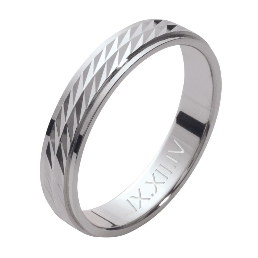 Bague Argent Personnalisée - 2735 – Image 4