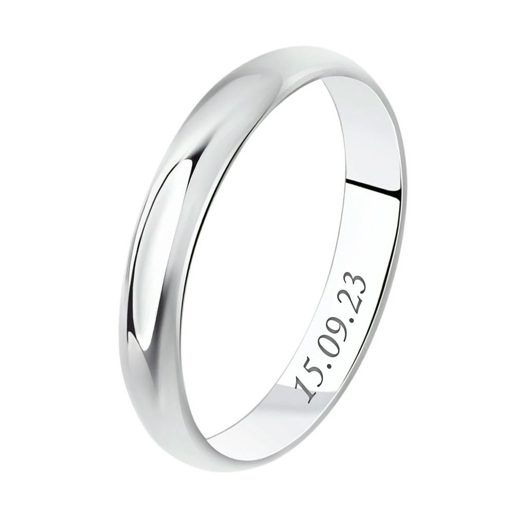 Bague Argent Personnalisée - 2732 – Image 2