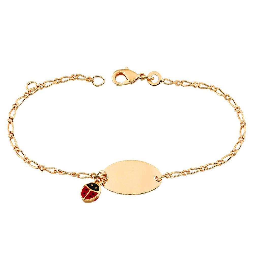 Bracelet Plaqué Or Coccinelle Personnalisé - 2771 – Image 3