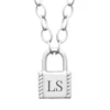 Collier Cadenas Argent Personnalisé - 2780