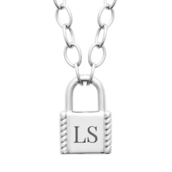 Collier Cadenas Argent Personnalisé - 2780