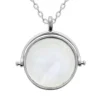 Médaille Argent Nacre Personnalisée - 2801