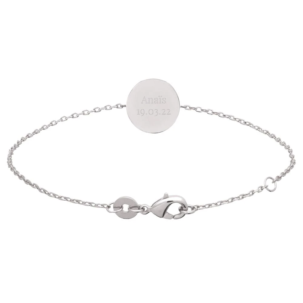 Bracelet Argent Nacre Personnalisé - 2803 – Image 3