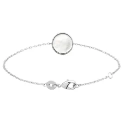 Bracelet Argent Nacre Personnalisé - 2803