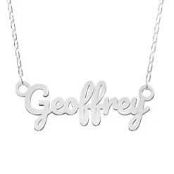 Collier Prénom Argent - 2858