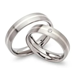 Alliances Acier Personnalisées - 0341