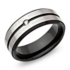 Bague Acier Femme Personnalisée - 0430