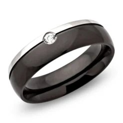Bague Acier Femme Personnalisée - 0443