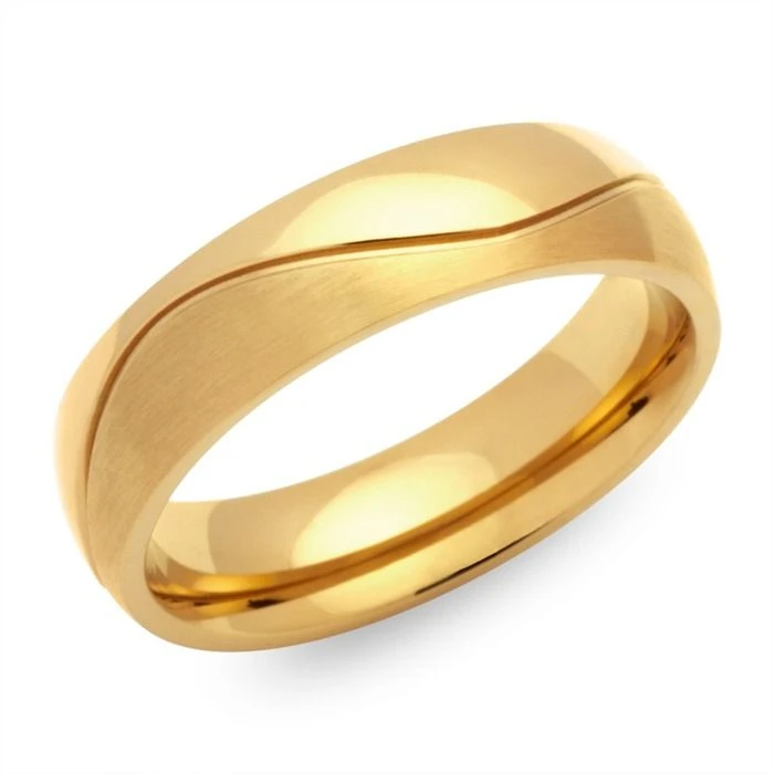 Bague Acier Personnalisée - 0795