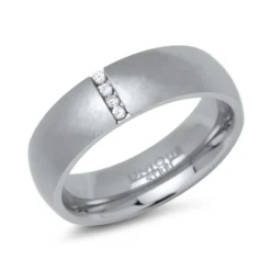 Bague Acier Femme Personnalisée - 0801