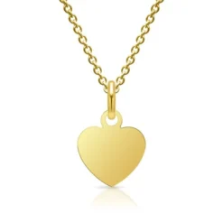 Pendentif Coeur Argent Personnalisé - 0913