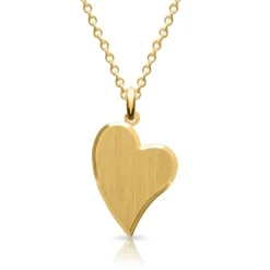 Pendentif Coeur Argent Personnalisé - 0917