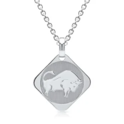 Pendentif Zodiaque Argent Personnalisé - 0922