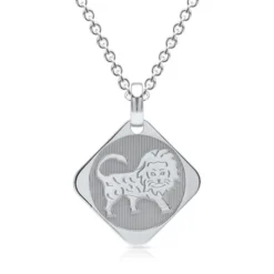 Pendentif Zodiaque Argent Personnalisé - 0925