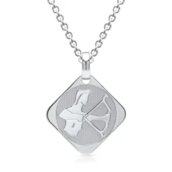 Pendentif Zodiaque Argent Personnalisé - 0929