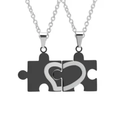 Pendentif Puzzle Acier Personnalisé - 0936