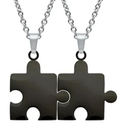 Pendentif Puzzle Acier Personnalisé - 0958